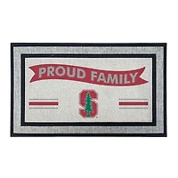 Jardine Stanford Cardinal 18" x 30" Proud Family Doormat
