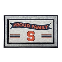 Jardine Syracuse Orange 18" x 30" Proud Family Doormat
