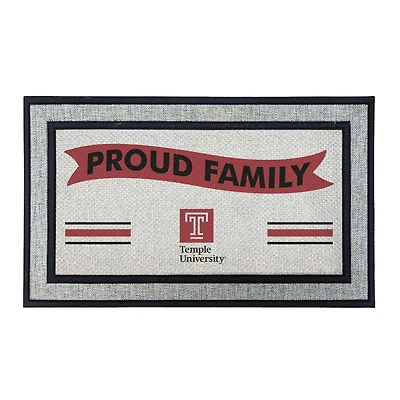 Jardine Temple Owls 18" x 30" Proud Family Doormat