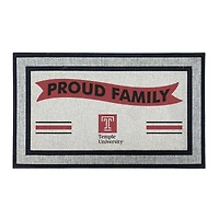 Jardine Temple Owls 18" x 30" Proud Family Doormat