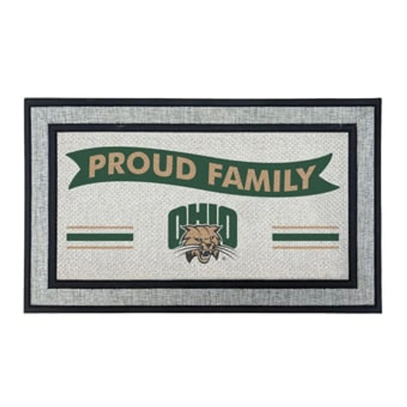 Jardine Ohio Bobcats 18" x 30" Proud Family Doormat