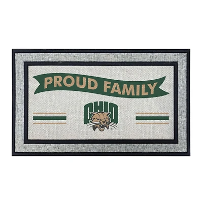 Jardine Ohio Bobcats 18" x 30" Proud Family Doormat