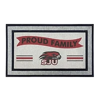 Jardine Saint Joseph's Hawks 18" x 30" Proud Family Doormat