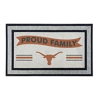 Jardine Texas Longhorns 18" x 30" Proud Family Doormat