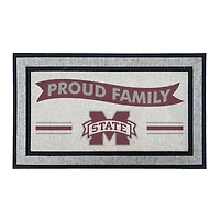 Jardine Mississippi State Bulldogs 18" x 30" Proud Family Doormat