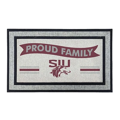 Jardine Southern Illinois Salukis 18" x 30" Proud Family Doormat