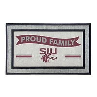 Jardine Southern Illinois Salukis 18" x 30" Proud Family Doormat