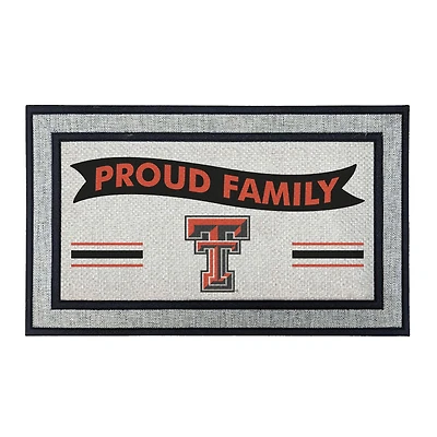 Jardine Texas Tech Red Raiders 18" x 30" Proud Family Doormat