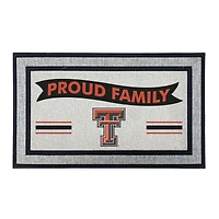 Jardine Texas Tech Red Raiders 18" x 30" Proud Family Doormat