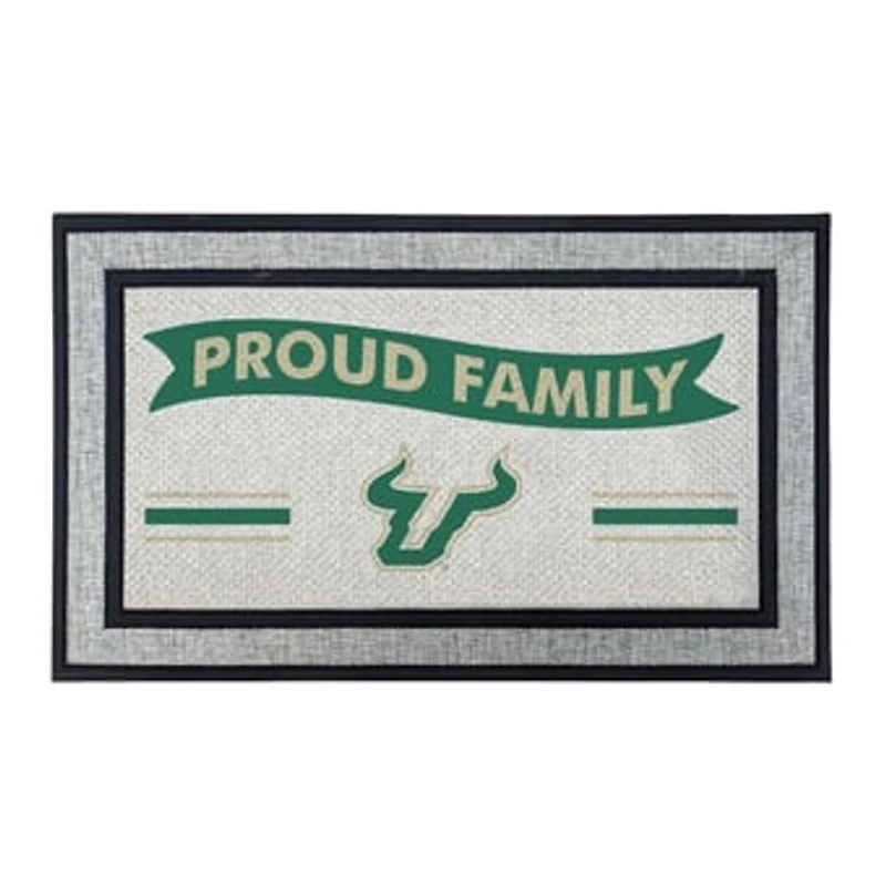 Jardine South Florida Bulls 18" x 30" Proud Family Doormat