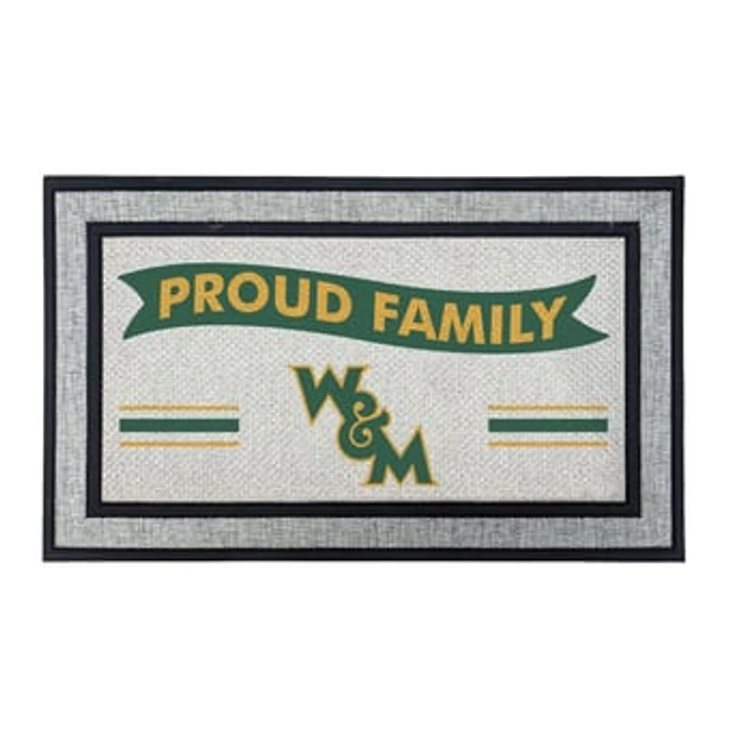 Jardine William & Mary Tribe 18" x 30" Proud Family Doormat