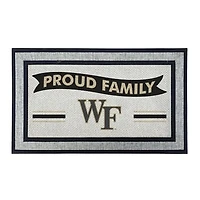 Jardine Wake Forest Demon Deacons 18" x 30" Proud Family Doormat
