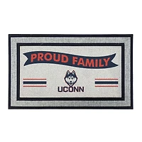Jardine UConn Huskies 18" x 30" Proud Family Doormat