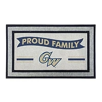 Jardine George Washington University 18" x 30" Proud Family Doormat