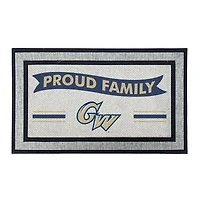 Jardine George Washington University 18" x 30" Proud Family Doormat