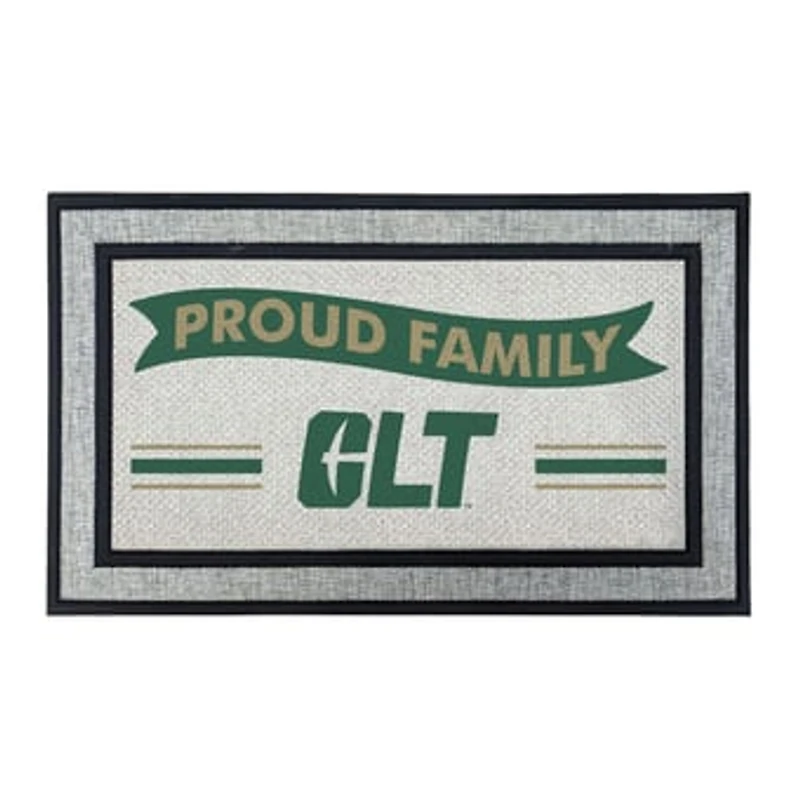 Jardine Charlotte 49ers 18" x 30" Proud Family Doormat