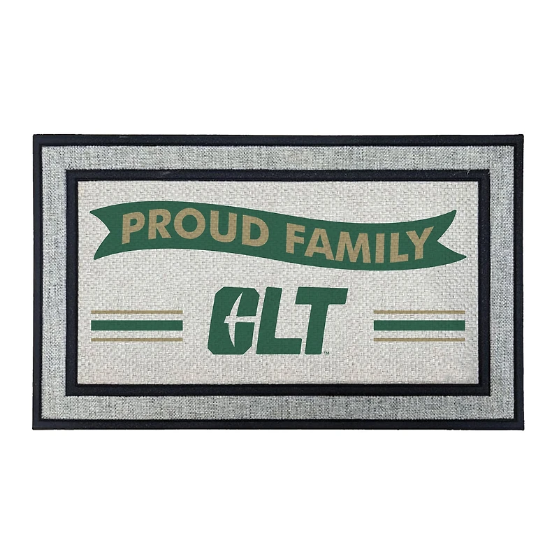 Jardine Charlotte 49ers 18" x 30" Proud Family Doormat