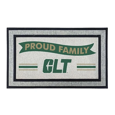 Jardine Charlotte 49ers 18" x 30" Proud Family Doormat