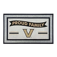 Jardine Vanderbilt Commodores 18" x 30" Proud Family Doormat