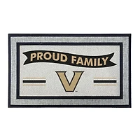 Jardine Vanderbilt Commodores 18" x 30" Proud Family Doormat