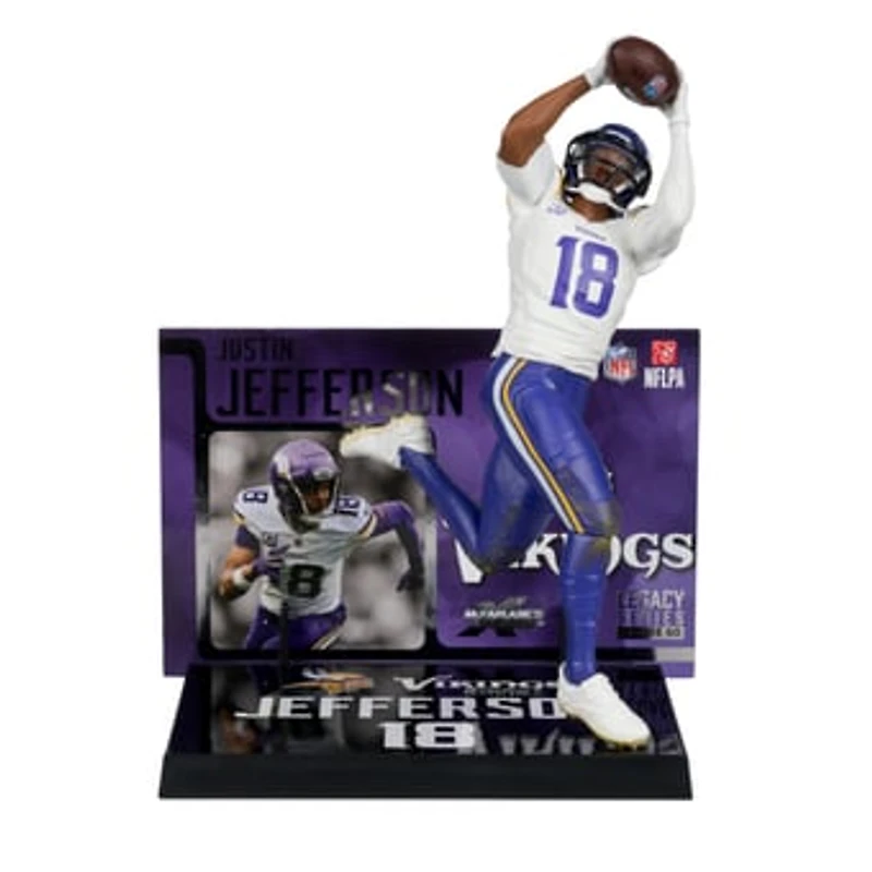 McFarlane Toys Justin Jefferson Minnesota Vikings 7" Player Figurine