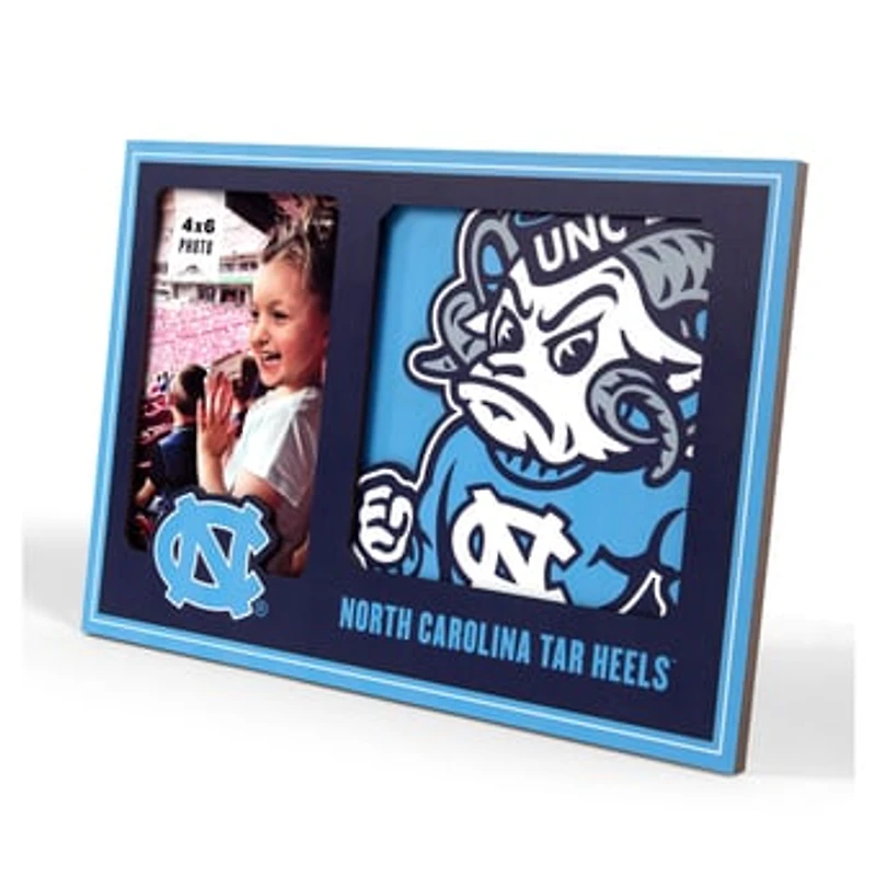 IDNA North Carolina Tar Heels 3D Logo Series Picture Frame