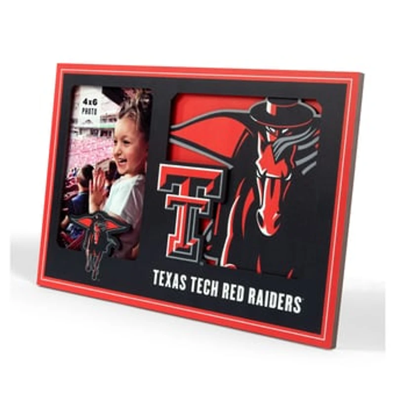 IDNA Texas Tech Red Raiders 3D Logo Series Picture Frame