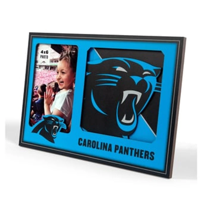 IDNA Carolina Panthers 3D Logo Series Picture Frame