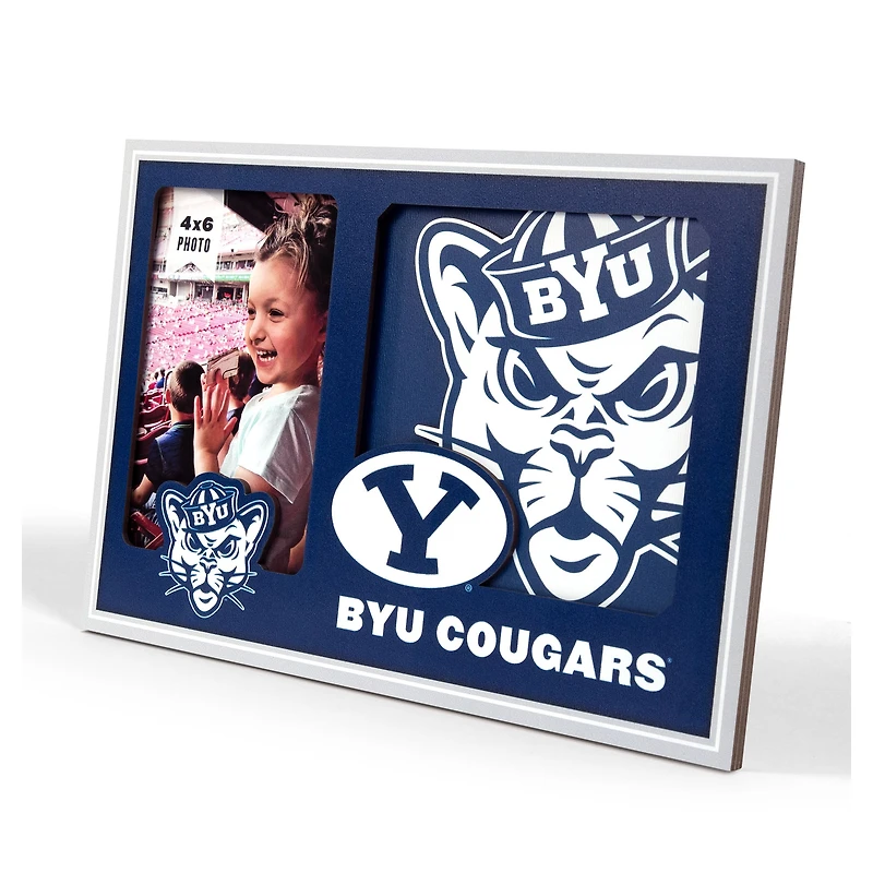 IDNA BYU Cougars 3D Logo Series Picture Frame