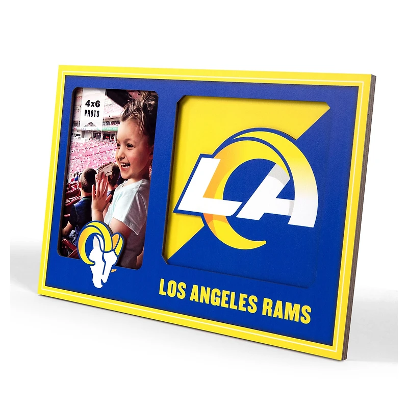 IDNA Los Angeles Rams 3D Logo Series Picture Frame