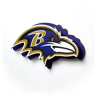 IDNA Baltimore Ravens 14" 3DX Logo Die Cut Wall Art