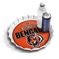 IDNA Cincinnati Bengals 13" Bottle Cap Serving Tray