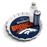 IDNA Denver Broncos 13" Bottle Cap Serving Tray