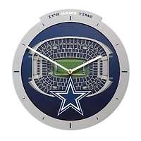 IDNA Dallas Cowboys StadiumView 3D Wall Clock