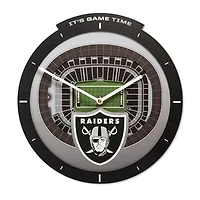 IDNA Las Vegas Raiders StadiumView 3D Wall Clock
