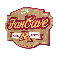 IDNA Minnesota Golden Gophers 12.5" x 17" Fan Cave Sign