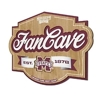 IDNA Mississippi State Bulldogs 12.5" x 17" Fan Cave Sign