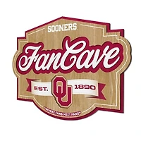 IDNA Oklahoma Sooners 12.5" x 17" Fan Cave Sign