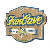 IDNA South Dakota State Jackrabbits 12.5" x 17" Fan Cave Sign