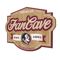 IDNA Florida State Seminoles 12.5" x 17" Fan Cave Sign