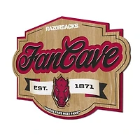 IDNA Arkansas Razorbacks 12.5" x 17" Fan Cave Sign