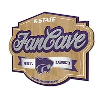 IDNA Kansas State Wildcats 12.5" x 17" Fan Cave Sign