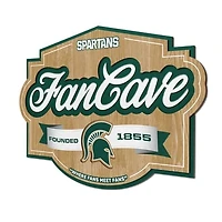 IDNA Michigan State Spartans 12.5" x 17" Fan Cave Sign