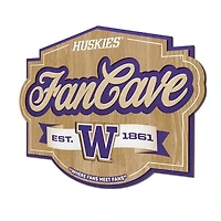 IDNA Washington Huskies 12.5" x 17" Fan Cave Sign