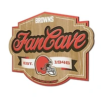 IDNA Cleveland Browns 12.5" x 17" Fan Cave Sign