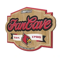 IDNA Louisville Cardinals 12.5" x 17" Fan Cave Sign