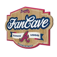 IDNA Atlanta Braves 12.5" x 17" Fan Cave Sign