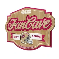 IDNA San Francisco 49ers 12.5" x 17" Fan Cave Sign