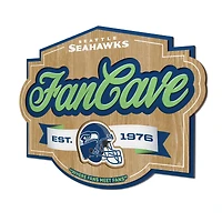 IDNA Seattle Seahawks 12.5" x 17" Fan Cave Sign