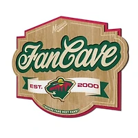 IDNA Minnesota Wild 12.5" x 17" Fan Cave Sign